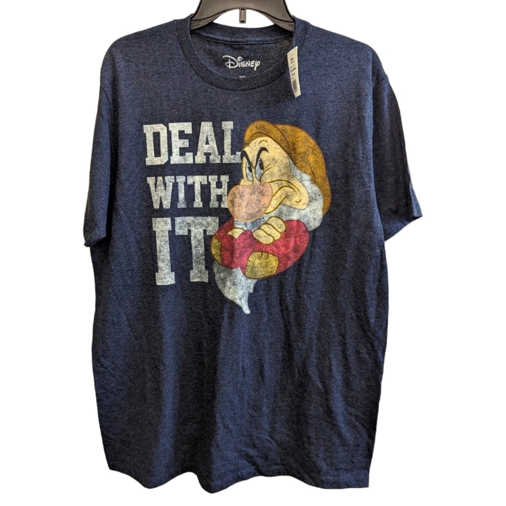 Disney‎ Deal With It T-shirt L Unisex